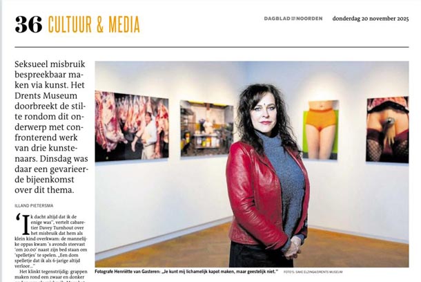 Dagblad van het Noorden: Kwetsbaar naakt